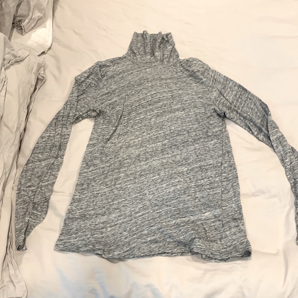 Jcrew Tissue Turtleneck Lightweight Size L